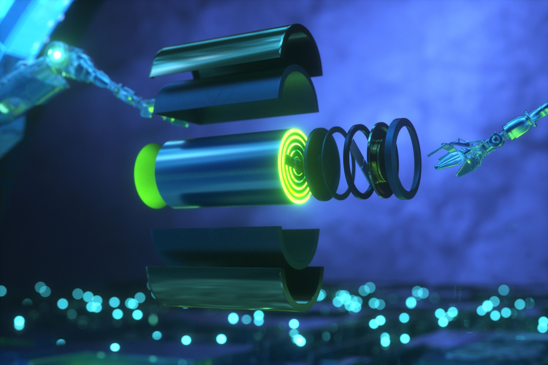 New battery research and development concept